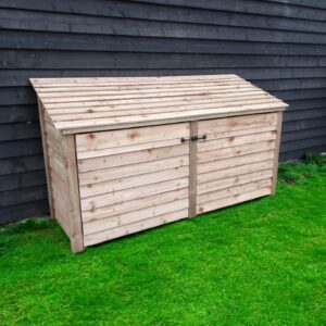 Wooden Log Store Oldham 7 ft Wide x 4 ft Tall