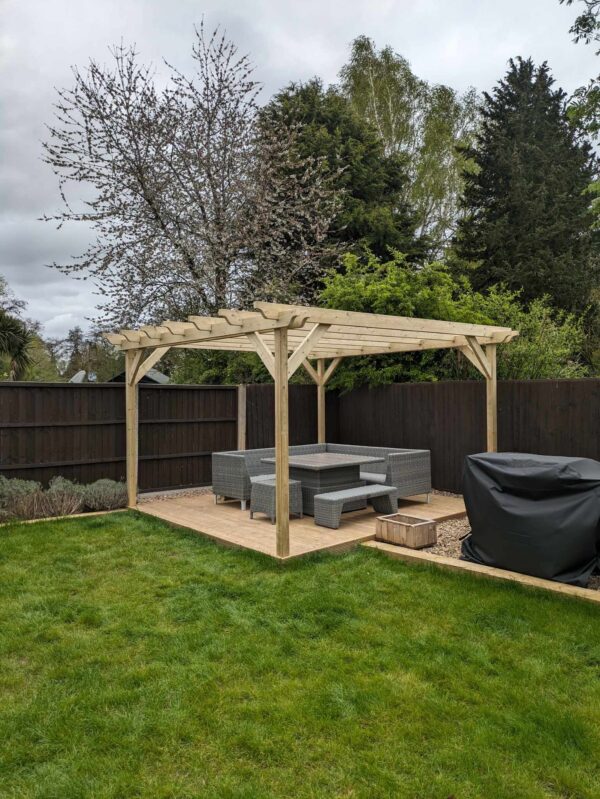 4.2m Garden Pergola