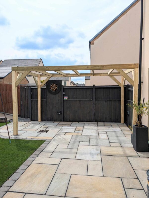 3.6m Box Pergola